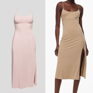 NWOT ARITZIA [WILFRED] [SIZE XS] DREAMWEAVER DRESS IN POETIC PINK 🎀